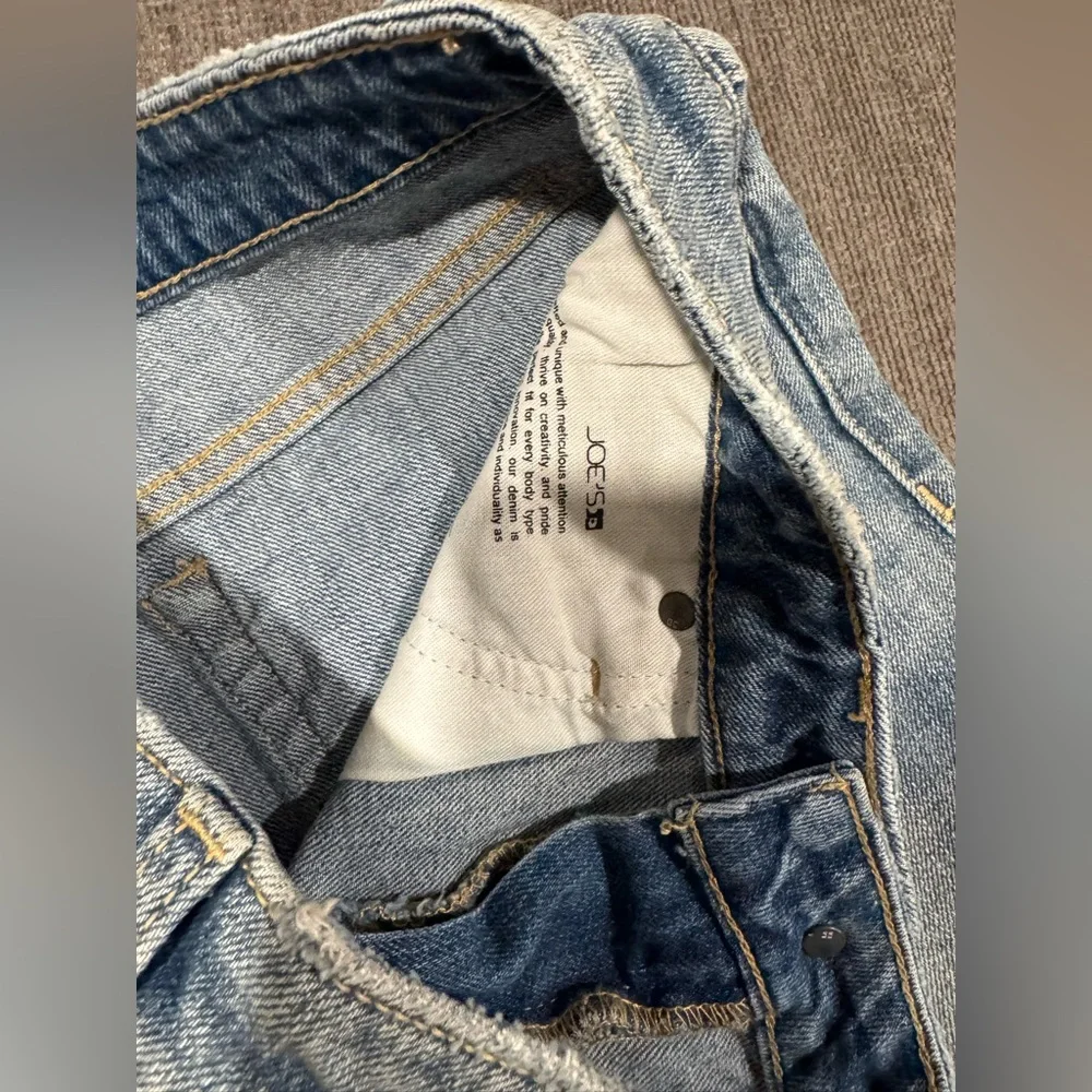 Joe's Jeans Light Blue Frayed Jean Shorts